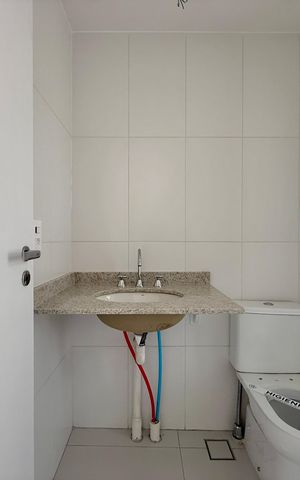 Studio para alugar com 25m², 1 quarto e sem vaga Studio para alugar com 25m², 1 quarto e sem vagaBanheiro