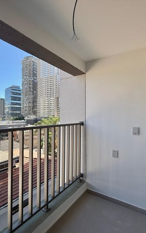 Studio para alugar com 25m², 1 quarto e sem vaga Studio para alugar com 25m², 1 quarto e sem vagaSacada
