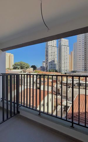 Studio para alugar com 25m², 1 quarto e sem vaga Studio para alugar com 25m², 1 quarto e sem vagaSacada