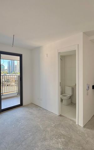 Studio para alugar com 26m², 1 quarto e sem vaga Studio para alugar com 26m², 1 quarto e sem vagaQuarto
