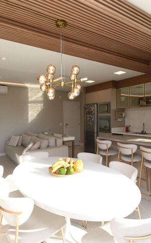 Apartamento à venda com 93m², 3 quartos e 2 vagasSala e Cozinha