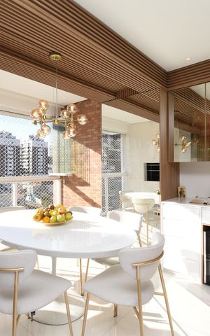 Apartamento à venda com 93m², 3 quartos e 2 vagasSala e Cozinha