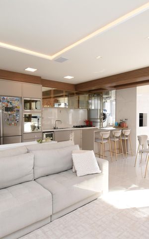 Apartamento à venda com 93m², 3 quartos e 2 vagasSala e Cozinha