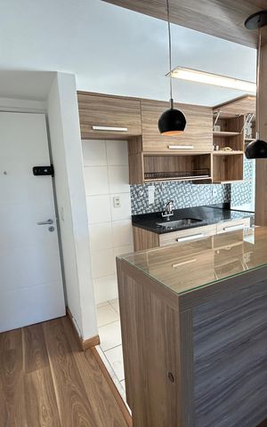 Apartamento à venda com 53m², 2 quartos e 1 vagaDetalhe da cozinha