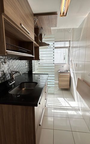 Apartamento à venda com 53m², 2 quartos e 1 vagaCozinha