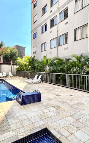 Apartamento para alugar com 43m², 2 quartos e 1 vaga Apartamento para alugar com 43m², 2 quartos e 1 vagaÁrea comum - Piscina
