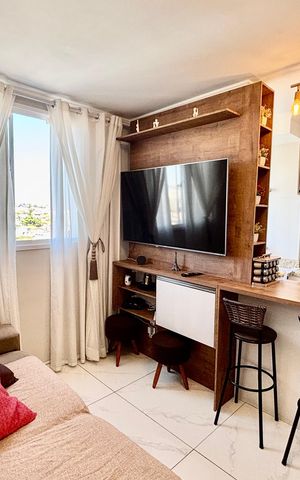 Apartamento para alugar com 43m², 2 quartos e 1 vaga Apartamento para alugar com 43m², 2 quartos e 1 vagaSala