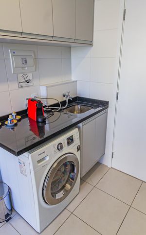 Apartamento para alugar com 27m², 1 quarto e sem vaga Apartamento para alugar com 27m², 1 quarto e sem vagaDetalhe da area de serviço