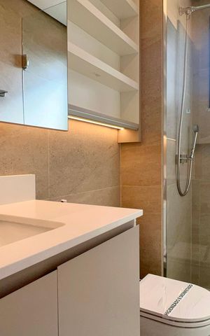 Apartamento para alugar com 163m², 4 quartos e 3 vagas Apartamento para alugar com 163m², 4 quartos e 3 vagasBanheiro da Suíte 2