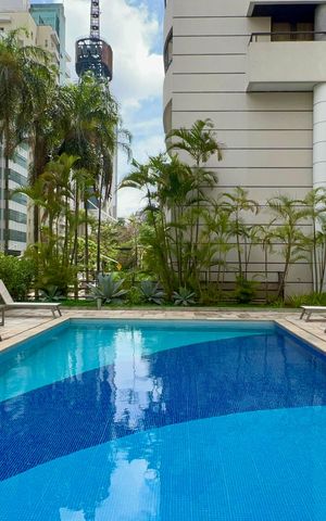 Studio para alugar com 30m², 1 quarto e 1 vaga Studio para alugar com 30m², 1 quarto e 1 vagaPiscina
