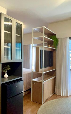 Studio para alugar com 30m², 1 quarto e 1 vaga Studio para alugar com 30m², 1 quarto e 1 vagaSala
