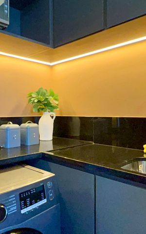 Studio para alugar com 30m², 1 quarto e 1 vaga Studio para alugar com 30m², 1 quarto e 1 vagaCozinha - Armários
