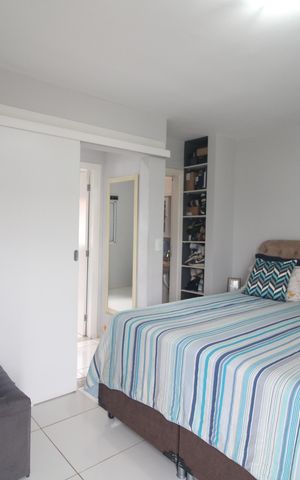 Casa de condomínio para alugar com 78m², 2 quartos e 2 vagasSuíte 1