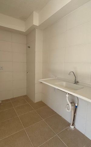 Apartamento para alugar com 40m², 2 quartos e sem vaga Apartamento para alugar com 40m², 2 quartos e sem vagaCozinha e Área de Serviço
