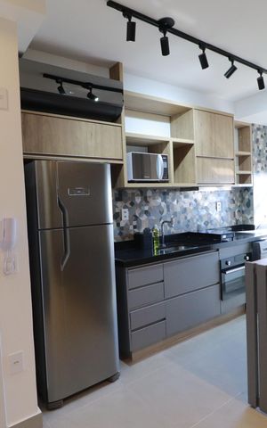 Apartamento para alugar com 50m², 1 quarto e 1 vagaCozinha 