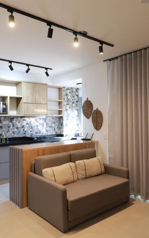Apartamento para alugar com 50m², 1 quarto e 1 vagaSala