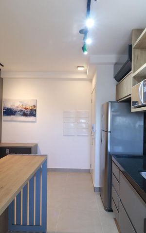 Apartamento para alugar com 50m², 1 quarto e 1 vagaCozinha 