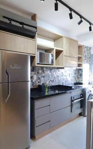 Apartamento para alugar com 50m², 1 quarto e 1 vagaCozinha 