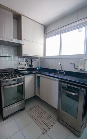 Apartamento à venda com 107m², 3 quartos e 2 vagasCozinha