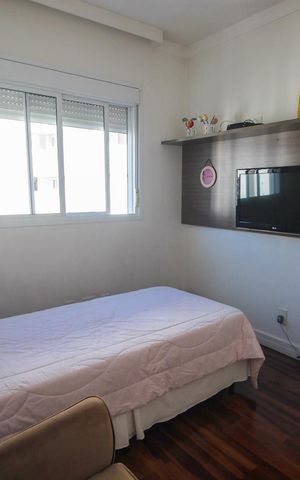 Apartamento à venda com 107m², 3 quartos e 2 vagasQuarto 1