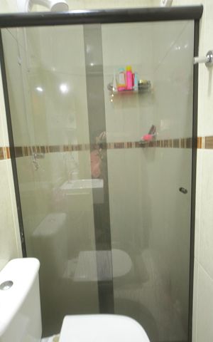 Apartamento à venda com 132m², 2 quartos e 2 vagasBanheiro da Suíte 