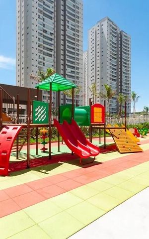 Apartamento à venda com 127m², 3 quartos e 2 vagas Apartamento à venda com 127m², 3 quartos e 2 vagasÁrea comum - Playground