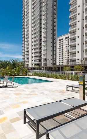 Apartamento à venda com 127m², 3 quartos e 2 vagas Apartamento à venda com 127m², 3 quartos e 2 vagasÁrea comum - Piscina