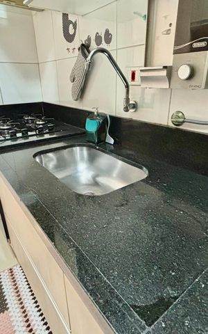 Apartamento à venda com 65m², 3 quartos e 1 vagaCozinha 