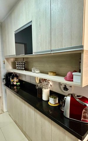 Apartamento à venda com 65m², 3 quartos e 1 vagaCozinha 