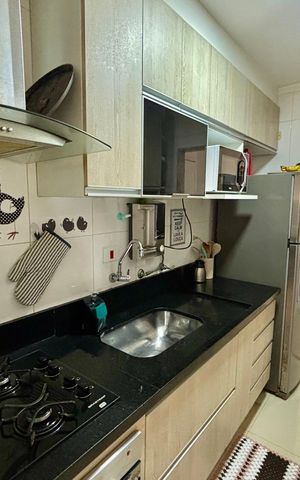Apartamento à venda com 65m², 3 quartos e 1 vagaCozinha 