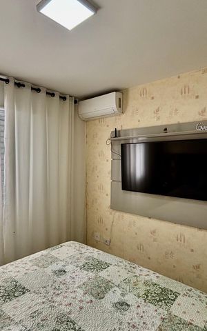 Apartamento à venda com 65m², 3 quartos e 1 vagaQuarto 2