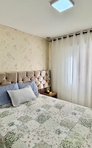 Apartamento à venda com 65m², 3 quartos e 1 vagaQuarto 2