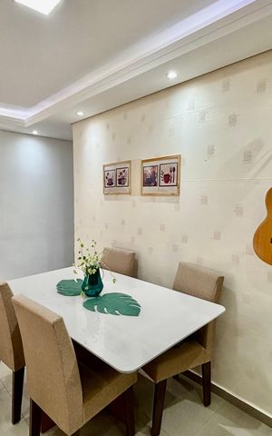 Apartamento à venda com 65m², 3 quartos e 1 vagaSala de jantar 