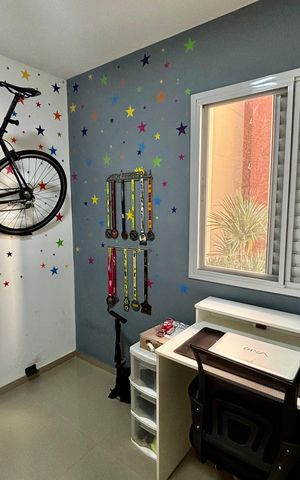 Apartamento à venda com 65m², 3 quartos e 1 vagaQuarto 3