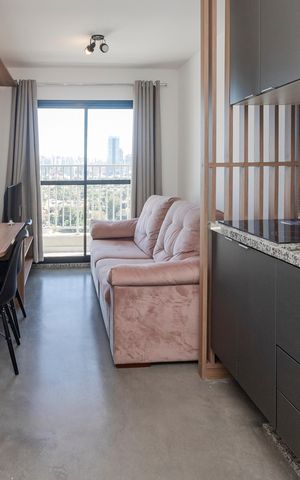 Apartamento à venda com 30m², 1 quarto e sem vaga Apartamento à venda com 30m², 1 quarto e sem vagaSala/ Cozinha