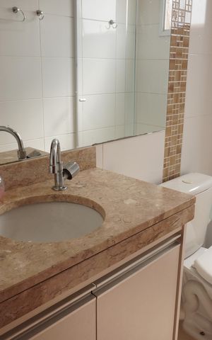 Apartamento para alugar com 58m², 1 quarto e 1 vagaBanheiro