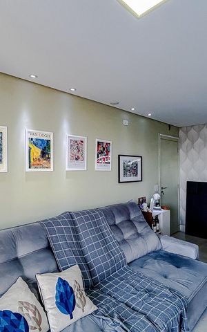 Apartamento para alugar com 68m², 2 quartos e 1 vagaSala
