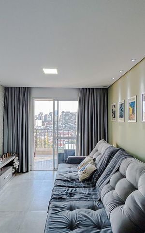 Apartamento para alugar com 68m², 2 quartos e 1 vagaSala