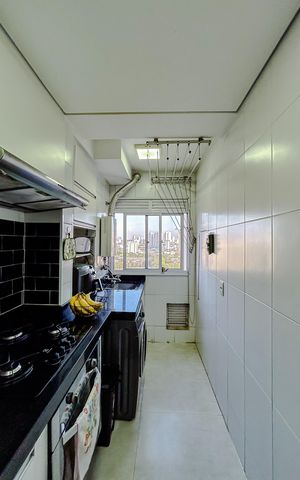 Apartamento para alugar com 68m², 2 quartos e 1 vagaCozinha e Área de Serviço