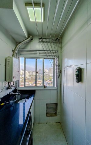Apartamento para alugar com 68m², 2 quartos e 1 vagaCozinha e Área de Serviço