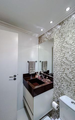 Apartamento para alugar com 68m², 2 quartos e 1 vagaBanheiro da Suíte