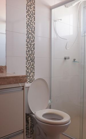Apartamento para alugar com 58m², 2 quartos e 2 vagasBanheiro