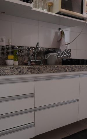 Apartamento para alugar com 58m², 2 quartos e 2 vagasSala e Cozinha