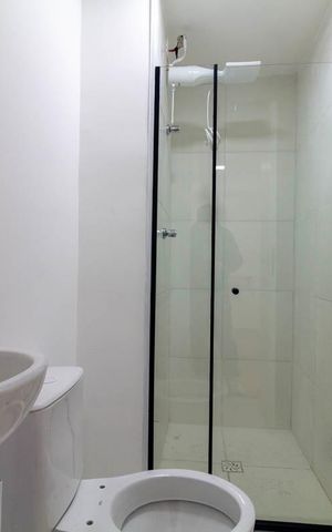 Apartamento para alugar com 29m², 2 quartos e sem vaga Apartamento para alugar com 29m², 2 quartos e sem vagaBanheiro