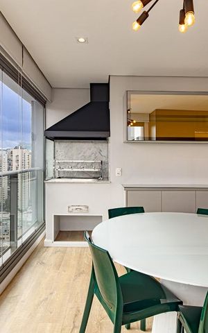 Apartamento à venda com 83m², 2 quartos e 2 vagas Apartamento à venda com 83m², 2 quartos e 2 vagasSala de Jantar