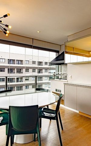 Apartamento à venda com 83m², 2 quartos e 2 vagas Apartamento à venda com 83m², 2 quartos e 2 vagasSala de Jantar