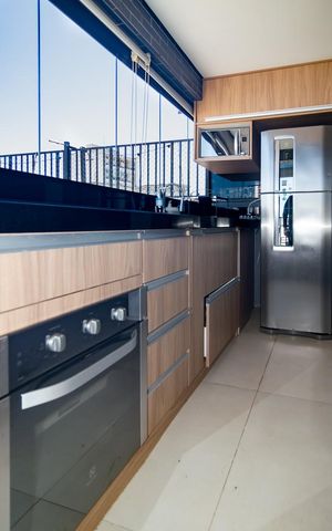 Studio para alugar com 58m², 1 quarto e 1 vaga Studio para alugar com 58m², 1 quarto e 1 vagaCozinha