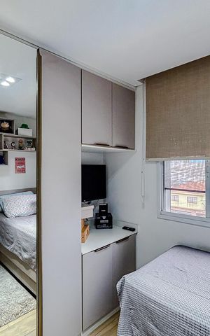 Apartamento à venda com 90m², 2 quartos e 2 vagasQuarto 2 - Suíte