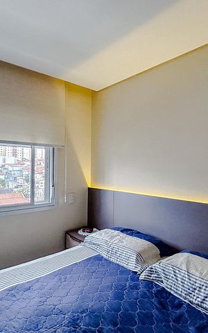 Apartamento à venda com 90m², 2 quartos e 2 vagasQuarto 1 - Suíte
