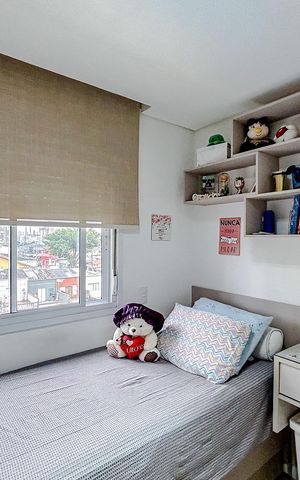Apartamento à venda com 90m², 2 quartos e 2 vagasQuarto 2 - Suíte